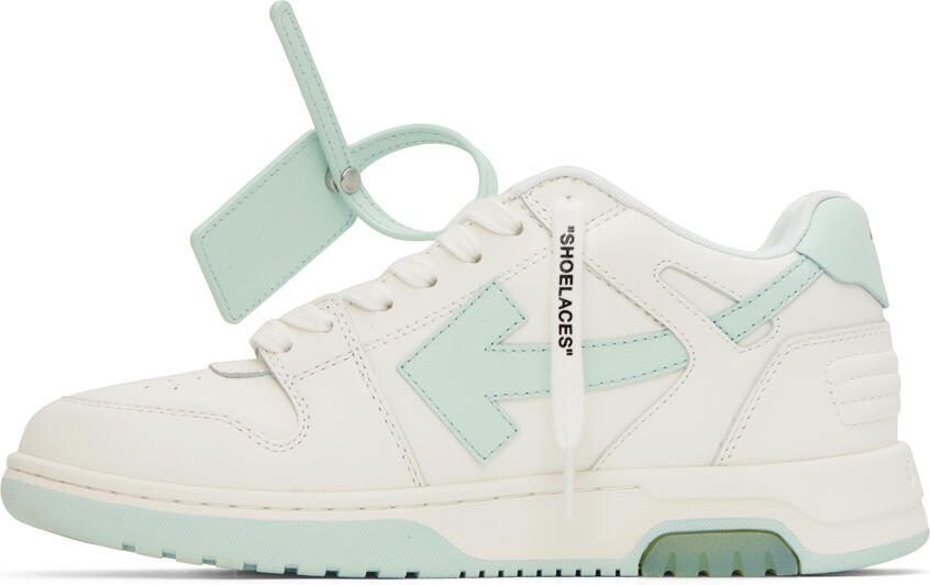 Off-White  Blue 'Out Of Office' Sneakers - Picture 2