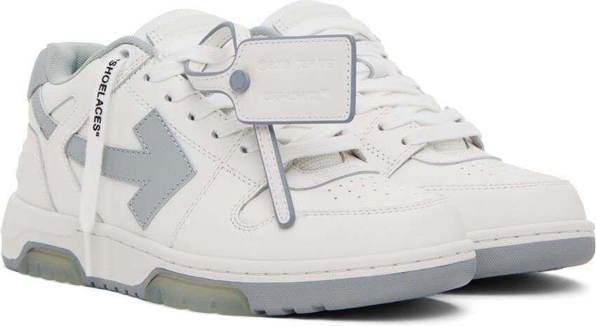 Off-White  Gray Out Of Office Sneakers