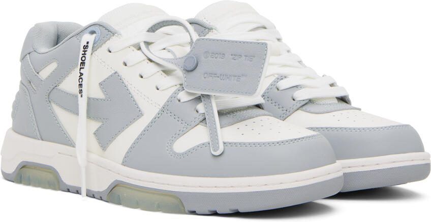 Off-White  Gray Out Of Office Sneakers - Picture 2