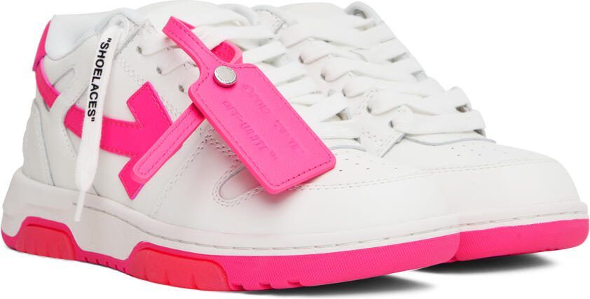 Off-White  Pink Out Of Office Sneakers - Picture 2