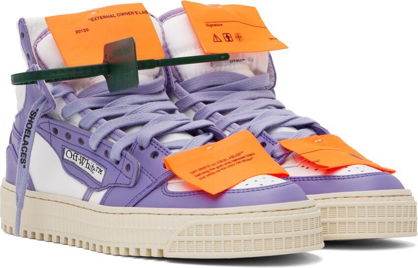 Off-White  Purple 3.0 Off Court Sneakers - Picture 2