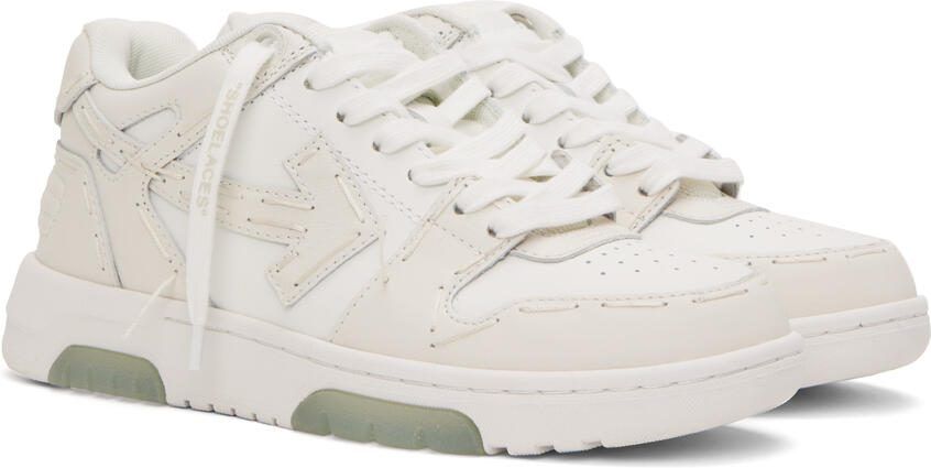 Off-White  White Out Of Office Sartorial Stitching Sneakers - Picture 2