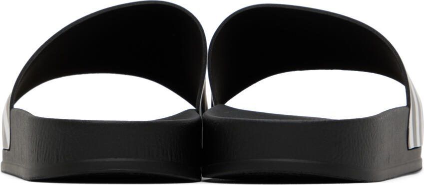Off-White Black  White Diag Pool Slides