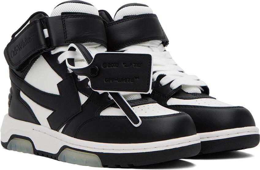 Off-White Black  White Out Of Office Sneakers - Picture 2
