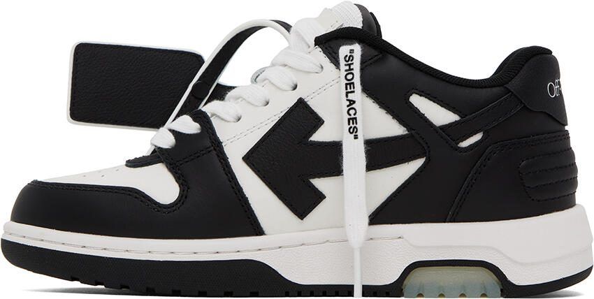 Off-White Black  White Out Of Office Sneakers - Picture 3