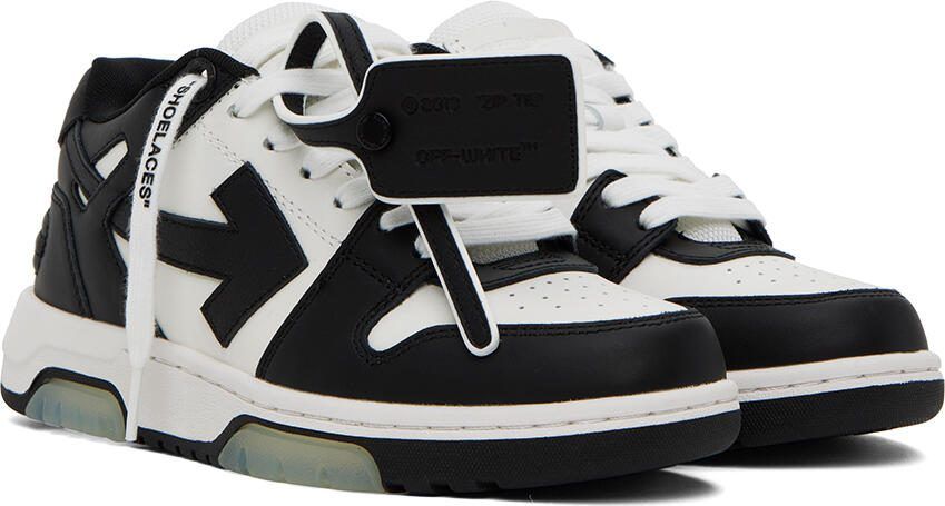 Off-White Black  White Out Of Office Sneakers - Picture 2