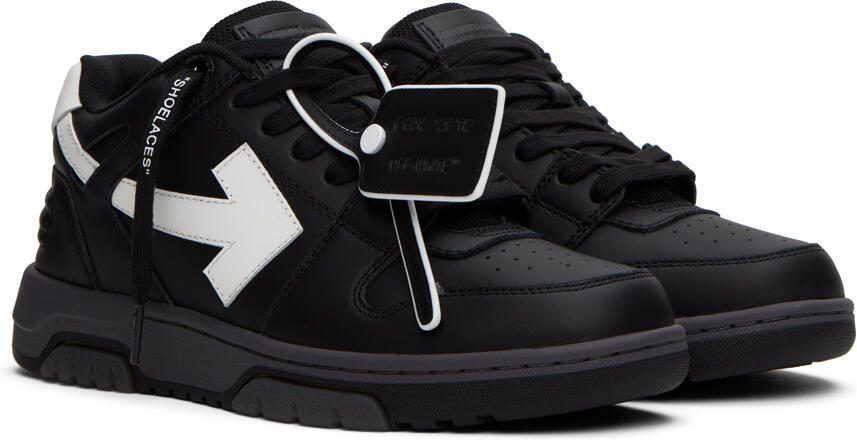 Off-White Black Out Of Office Sneakers - Picture 2