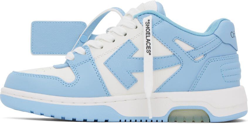 Off-White Blue  White Out Of Office Sneakers - Picture 3