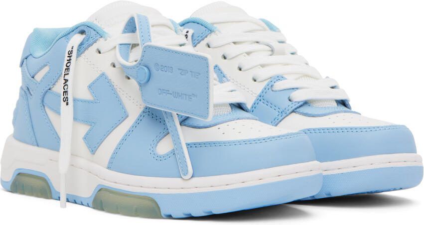 Off-White Blue  White Out Of Office Sneakers - Picture 2
