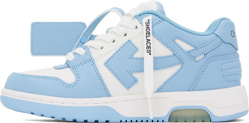 Off-White Blue  White Out Of Office Sneakers - Picture 3