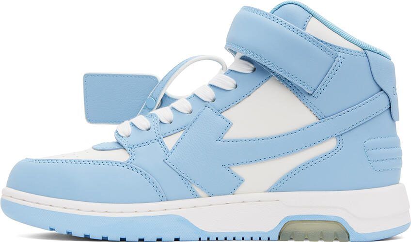 Off-White Blue  White Out Of Office Sneakers - Picture 3