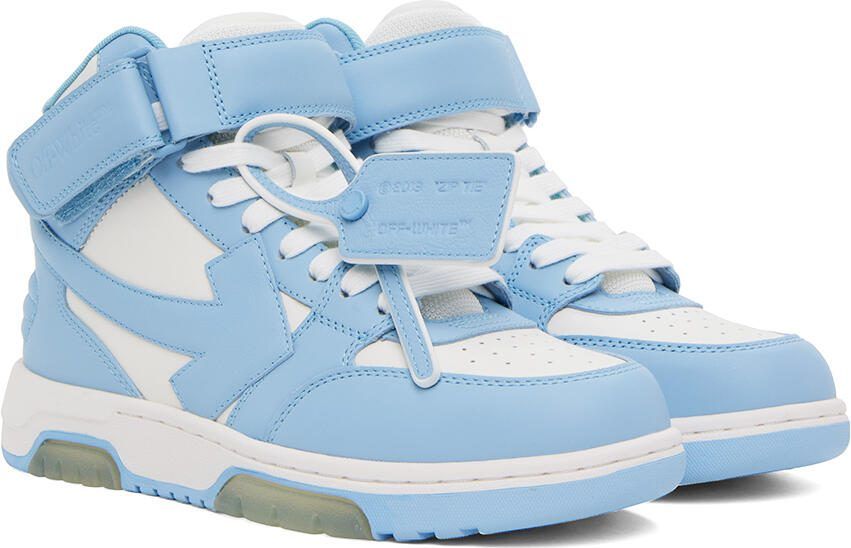 Off-White Blue  White Out Of Office Sneakers - Picture 2