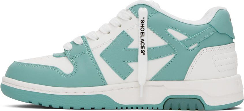 Off-White Blue  White Out Of Office Sneakers - Picture 3