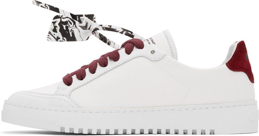 Off-White Burgundy 2.0 Low Top Sneakers - Picture 2