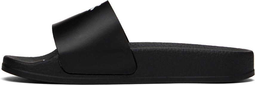 Off-White Kids Black Pool Slides - Picture 4