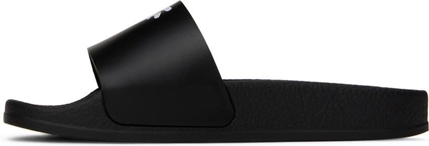 Off-White Kids Black Pool Slides - Picture 4