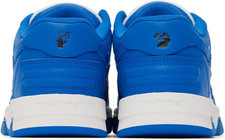 Off-White Kids Blue  White Out Of Office Straps Sneakers