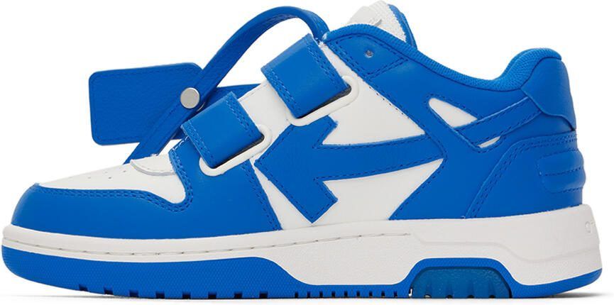 Off-White Kids Blue  White Out Of Office Straps Sneakers - Picture 3