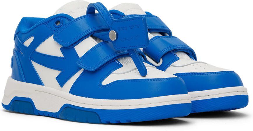 Off-White Kids Blue  White Out Of Office Straps Sneakers - Picture 2
