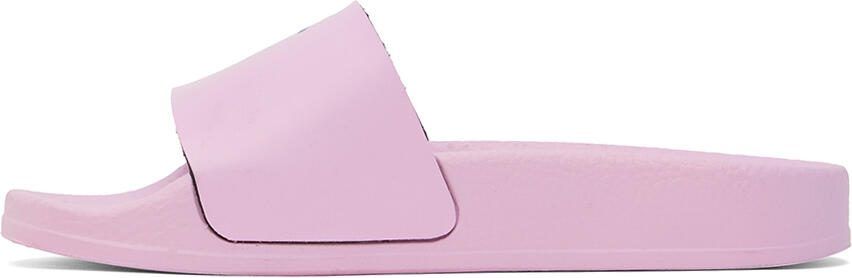 Off-White Kids Pink Pool Slides - Picture 3