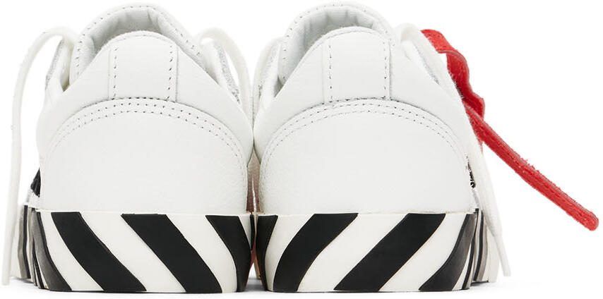 Off-White Kids White  Black Vulcanized Sneakers - Picture 2