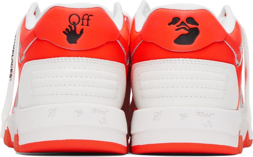 Off-White Orange  White Out Of Office Sneakers