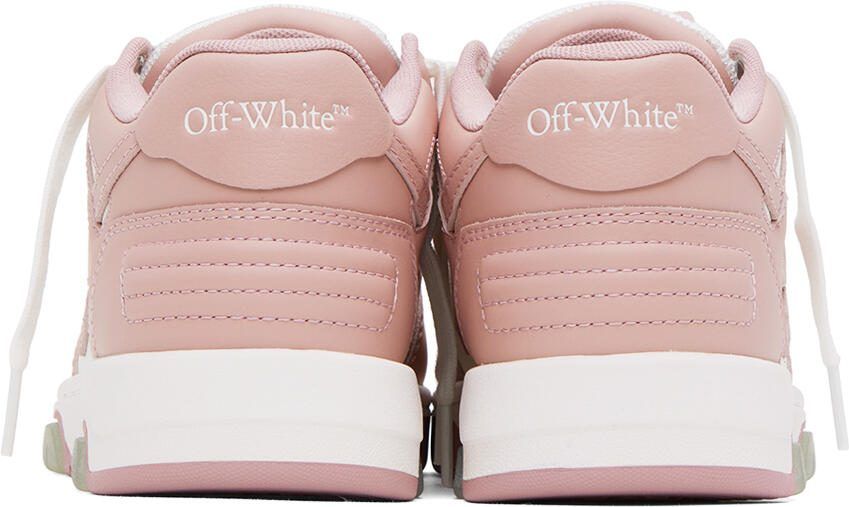 Off-White Pink  White Out Of Office Sneakers