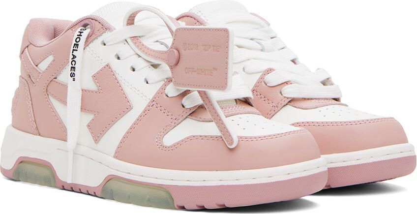 Off-White Pink  White Out Of Office Sneakers - Picture 2