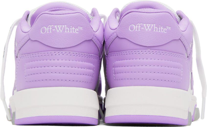 Off-White Purple  White Out Of Office Sneakers