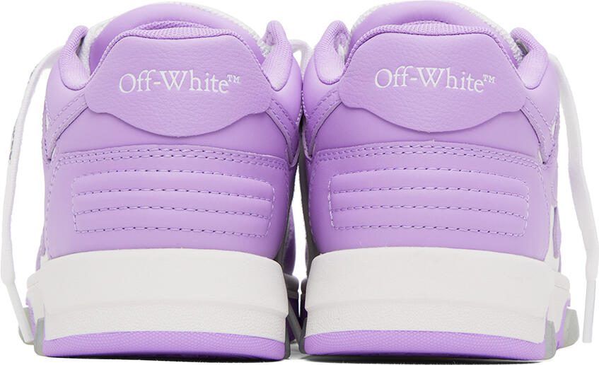 Off-White Purple  White Out Of Office Sneakers
