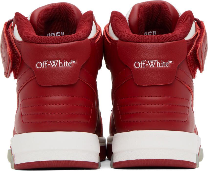 Off-White Red  White Out Of Office Sneakers