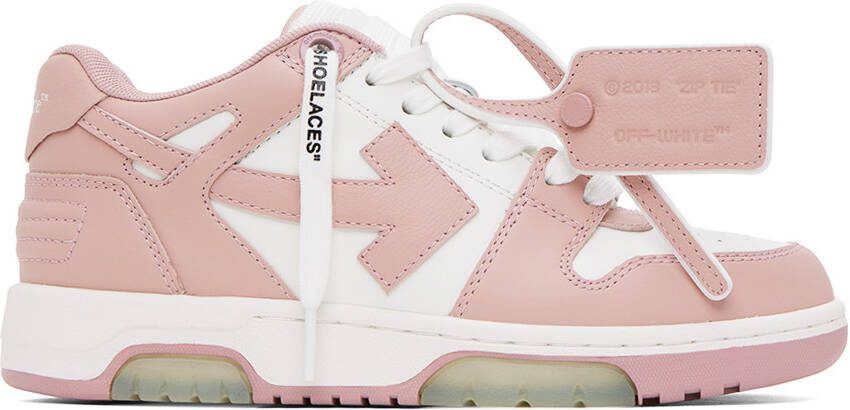 Off-White Pink  White Out Of Office Sneakers - Picture 5