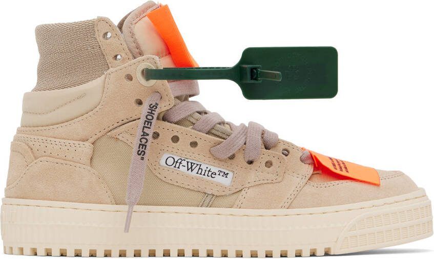 Off-White Tan 3.0 Off Court Sneakers - Picture 5