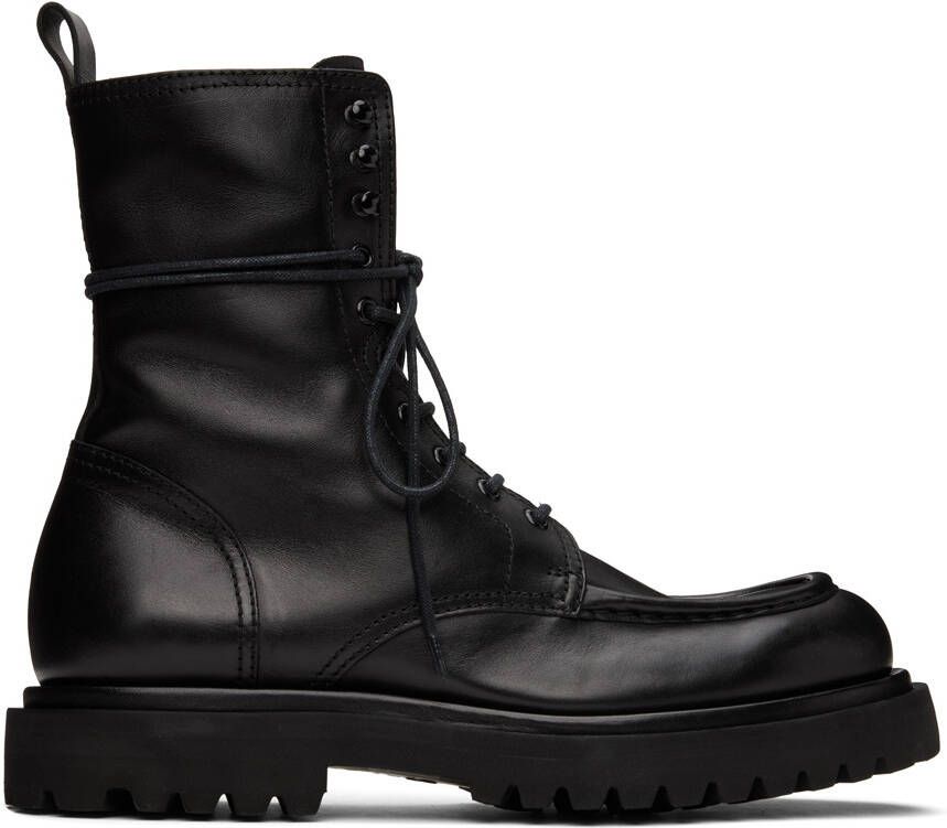 Officine Creative Black Eventual 019 Boots - Picture 5