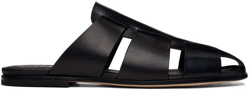 Officine Creative Black Fidel 003 Sandals - Picture 5