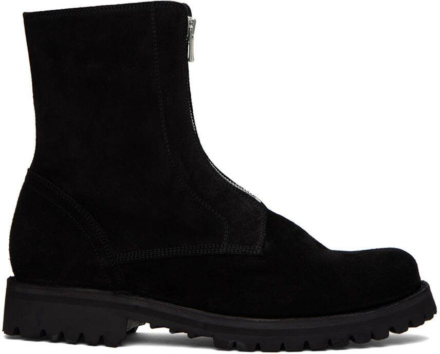 Officine Creative Black Ikonic 003 Boots - Picture 5