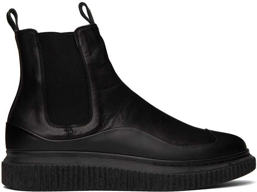 Officine Creative Black Krace 019 Chelsea Boots - Picture 4