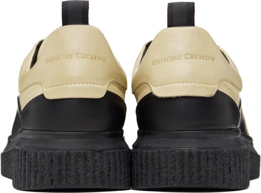 Officine Creative Beige  Black Krace Sneakers