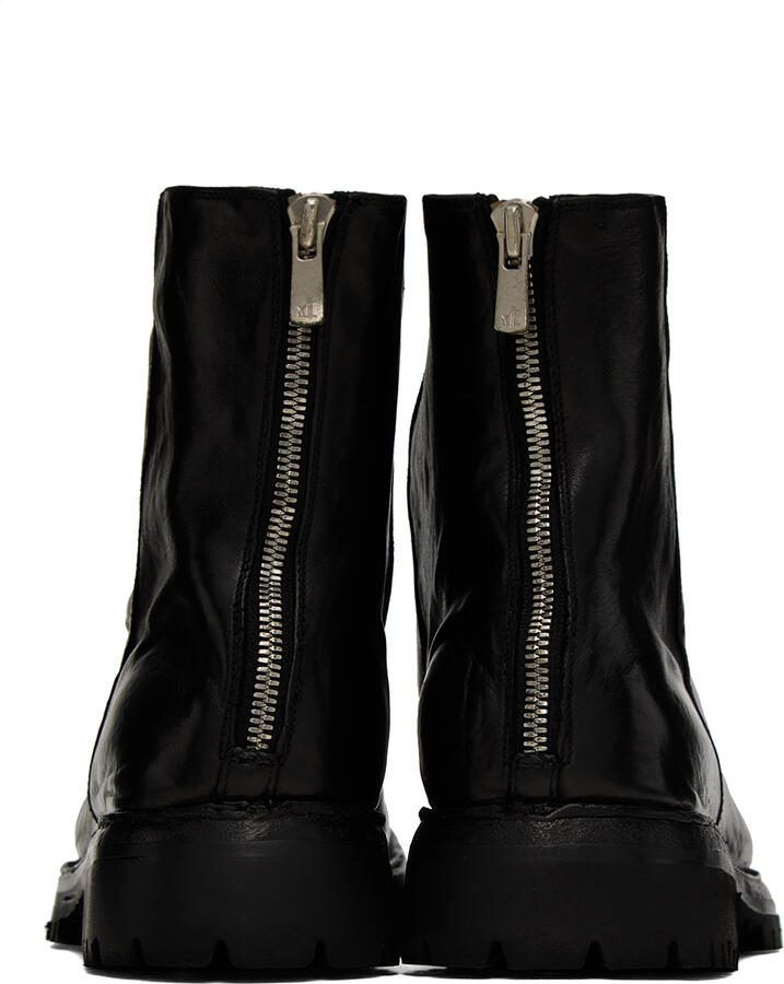 Officine Creative Black Ikonic 006 Boots