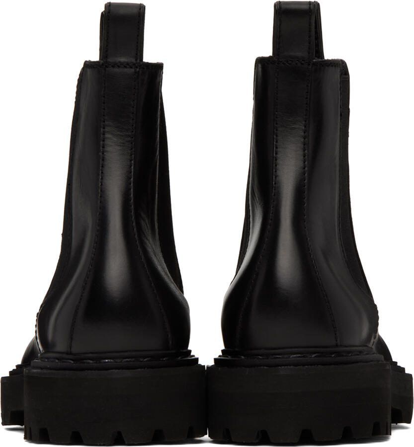 Officine Creative Black Pistols 003 Chelsea Boots