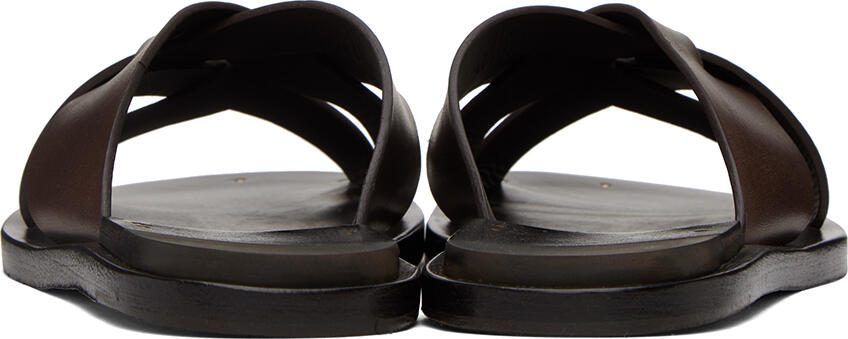 Officine Creative Brown Kontraire 003 Sandals