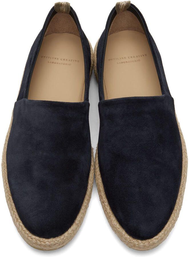Officine Creative Navy Roped 1 Espadrilles