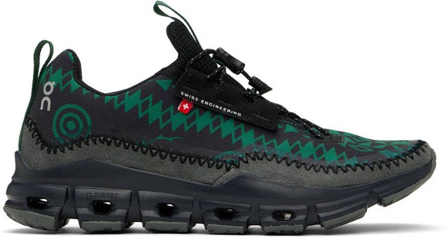 On Black  Green South2 West8 Editi Cloudaway Sneakers