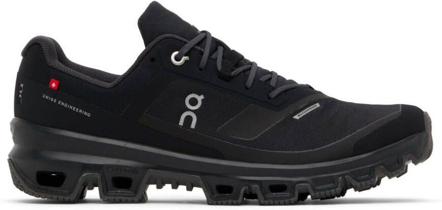 On Black Waterproof Cloudventure Sneakers - Picture 5