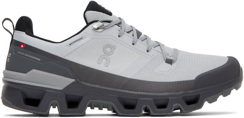 On Gray Cloudwander Waterproof Sneakers - Picture 5