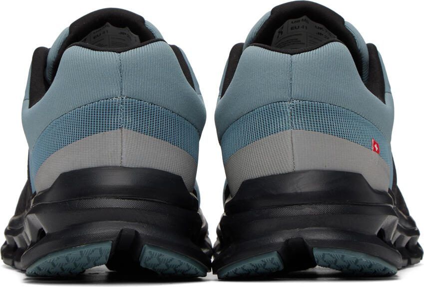 On Black  Blue Cloudrunner Waterproof Sneakers