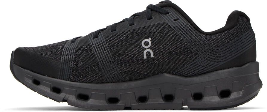 On Black  Gray Cloudgo Sneakers - Picture 3