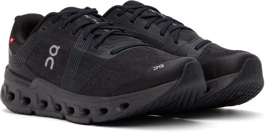 On Black  Gray Cloudgo Sneakers - Picture 2