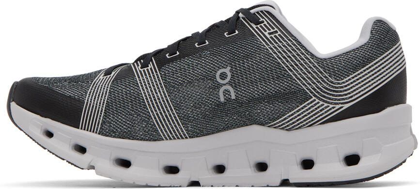 On Black  Gray Cloudgo Sneakers - Picture 3