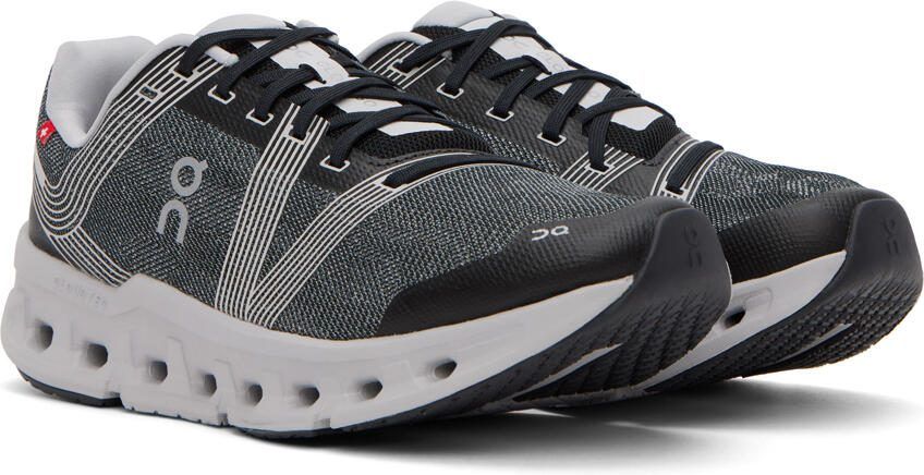 On Black  Gray Cloudgo Sneakers - Picture 2